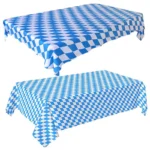 Blue-White Oktoberfest Tablecloth