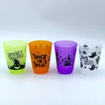 Halloween Pumpkin Plastic Cups