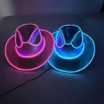 LED Glowing Cowboy Hat for Parties