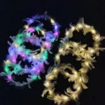 Luminous LED Feather Headband